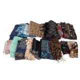 Vintage Designer Silk, Cahmere, Wool Scarves