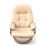 Ekornes Palomino Leather Arm Chair