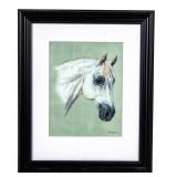 Diane Bauer Horse Portrait Print