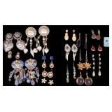 Costume Earrings (19 prs)