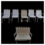 Woodard Patio Chairs and Loveseat