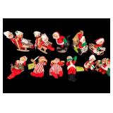 Annalee Santa and Mrs. Claus Dolls