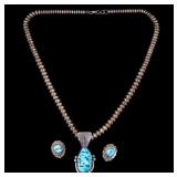 Native American Sterling Silver Jewelry Set