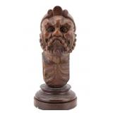 18/19C Hardwood Warrior Bust