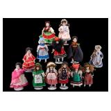 13 World Tour Porcelain Dolls