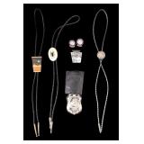 Souvenir Bolo Ties, Fire Badge, and More