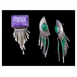 Vintage Sterling Native American Jewelry