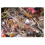 43 Pounds Broken, Crafting, & more Costume Jewelry