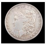 1880-CC Morgan Silver Dollar Coin