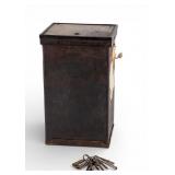 19th C Lockbox & Skeleton Keys