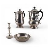 Pewter Holloware, Boardman, Badger