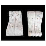Pair of Carved Architectural Bookends