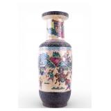 Large 19C Japanese Satsuma Vase