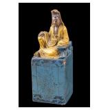 Chinese Soapstone Qianlong Figure