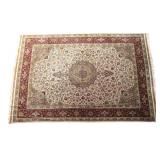 Silk & Wool Tabriz Rug > 11