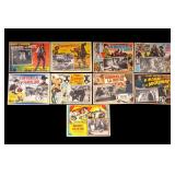 Nine Movie Posters/Lobby Cards 1950-70s