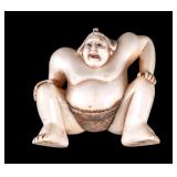 Japanese Netsuke, Sumo Wrestler