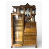 Antique Side By Side Secretary Desk