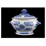 20C Chinese Export Fitzhugh Lidded Tureen
