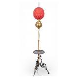 Antique Victorian "Gone With the Wind" Floor Lamp