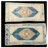 Pair of Turkish Oushak Rugs