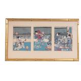 Japanese Woodblock Attr. Kunisada (1786-1864)