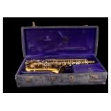 Early 20th C Saxophone C.G. Conn Ltd.