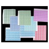 1949ï¿½1950 U.S. Commemorative Full Sheets