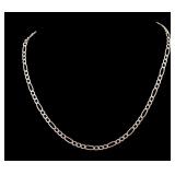 14K Gold Link Chain, 20.5 Inches, 6 Grams