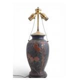 Early Japanese Double-Socket Lamp