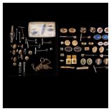 Vintage Cufflinks and Tie Clips