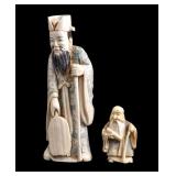 Carved Natural Figurine and Netsuke