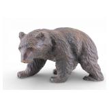 Black Forest Carved Wood Black Bear Statuette