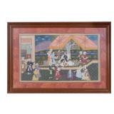 Framed Persian Painting