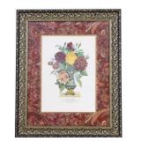 Framed French Botanical Lithograph