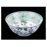 Chinese Daoguang Famille Verte Bowl