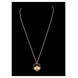 Nantucket Basket Necklace