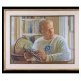 Marcella Cleese Pastel Portrait, 1977