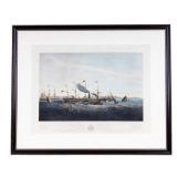 19th C Engraving, SS Great Western