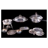 Victorian & Later Silver-Plate Serving Items (7)