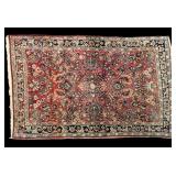 Antique Sarouk Area Rug