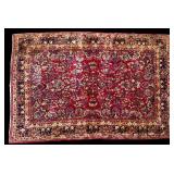 Antique Sarouk Area Rug