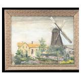 Signed Oil on Board, E Sherinyan, Denmark