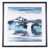 Chinese Watercolor Landscape Painting