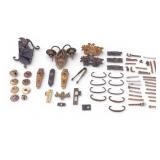 Antique Brass & Iron Door Hardware