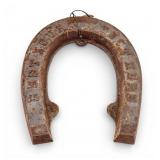 Antique Cast Iron Horseshoe Boot Rest