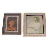 2 Framed Decorative Art Prints