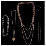 Sterling and Other Necklaces