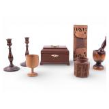 Vintage & Contemporary Wood Decor