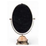 Vintage Pedestal Vanity Mirror